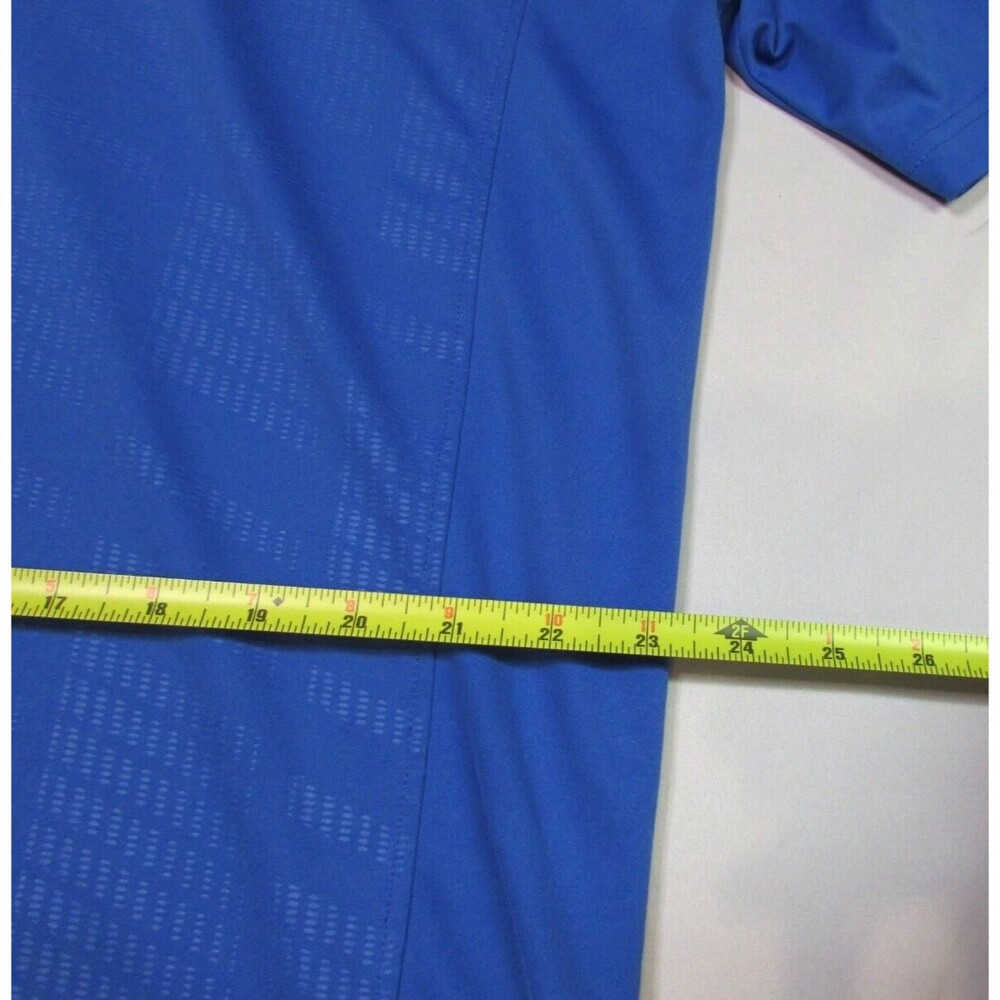 Payne Stewart Golf Polo Shirt Men's Large Blue Short Sleeve Polyester - Picture 10 of 11